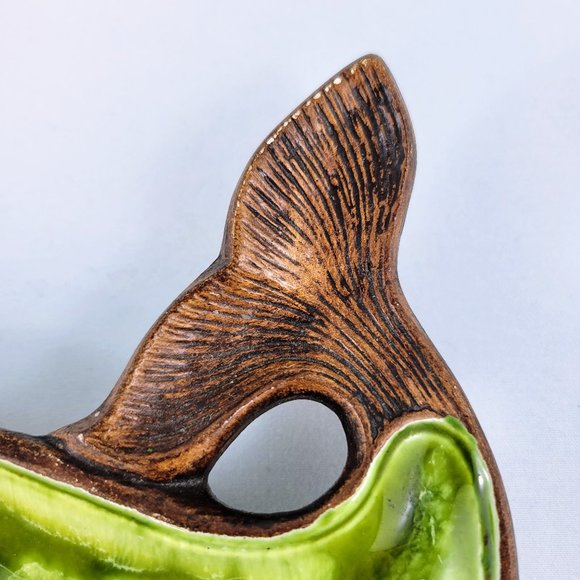 Florida Treasure Craft Treasure Craft Cypress Garden Dish Ceramic Souvenir Whale - Picture 5 of 10